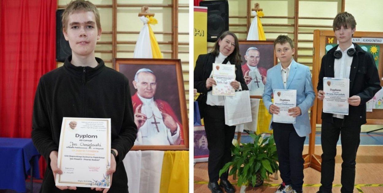 Nadzieja daje siłę. Głogowski Konkurs Papieski [FOTO]