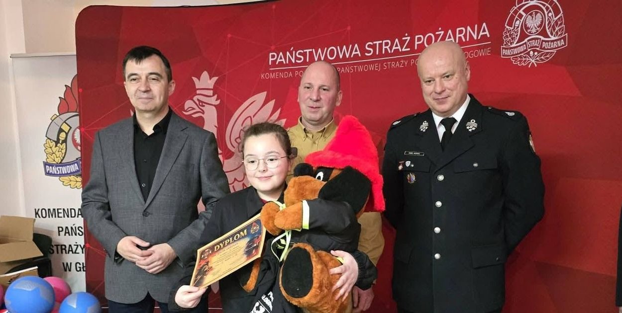 Młodzież z gm. Kotla na podium Turnieju Wiedzy Pożarniczej
